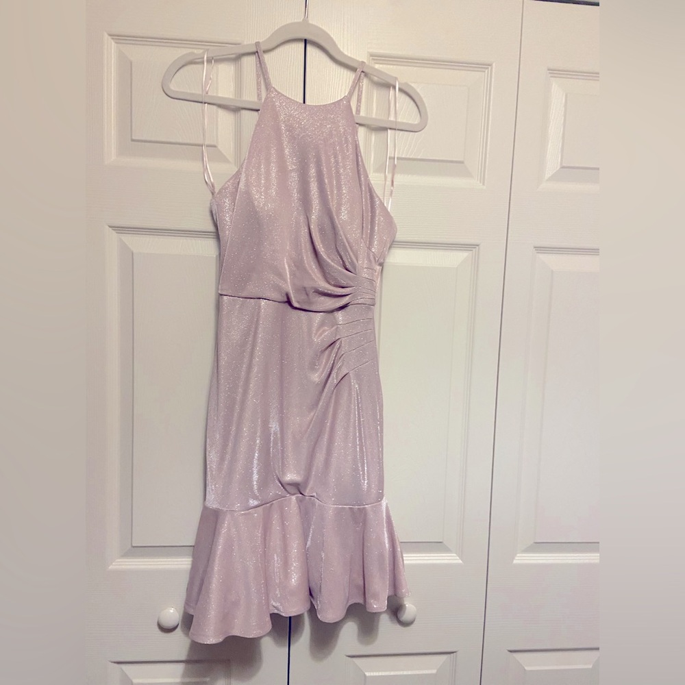 Nightways dress, size 4, Mauve color (never worn)